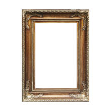 Customized Size Ornate Wooden Gold Classical Painting Frame